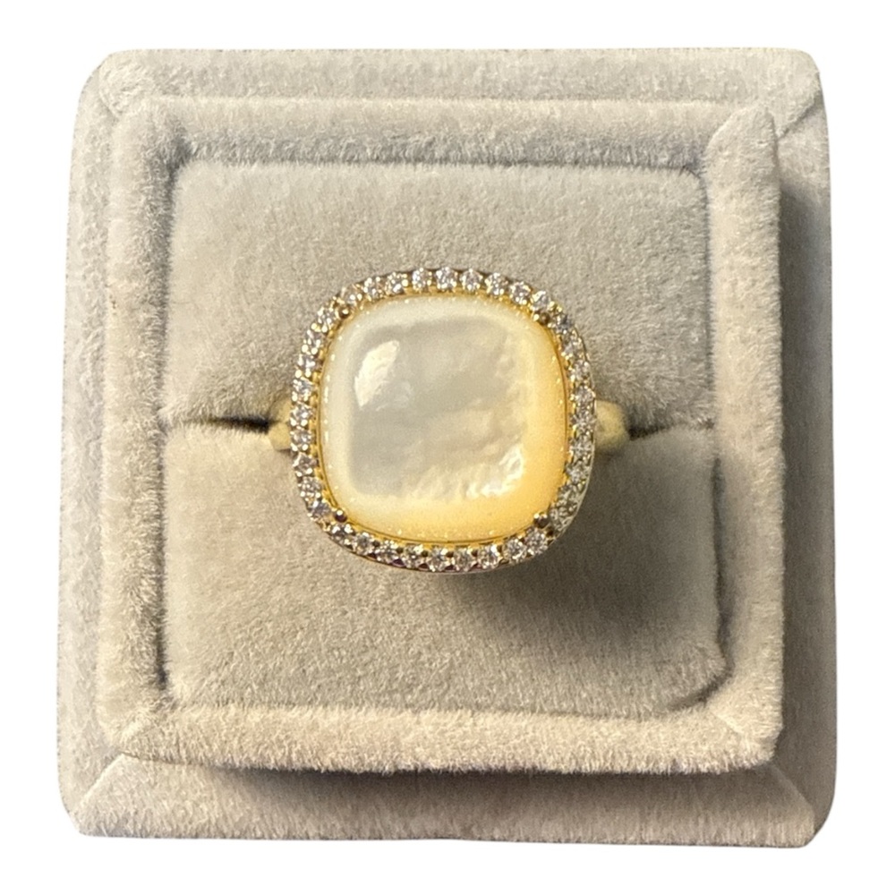 Jupiter Gemstone  Women Ring, 0.47"/12mm Birthstone Rings 7